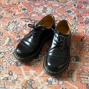 Dr. Martens Black Leather Oxfords